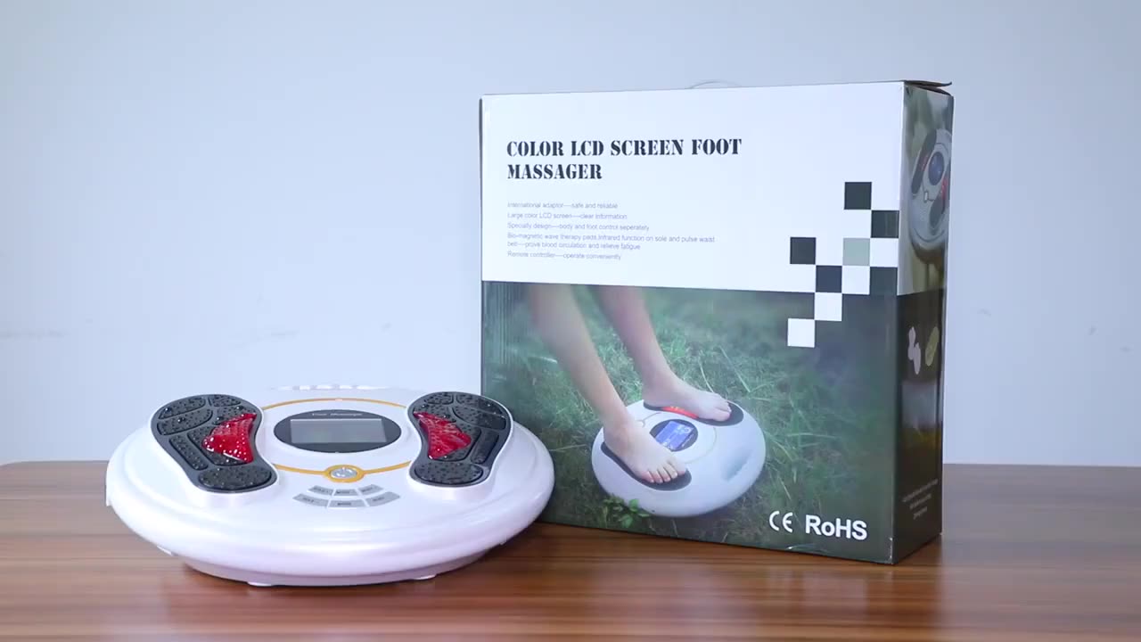 electromagnetic wave pulse foot massager instructions