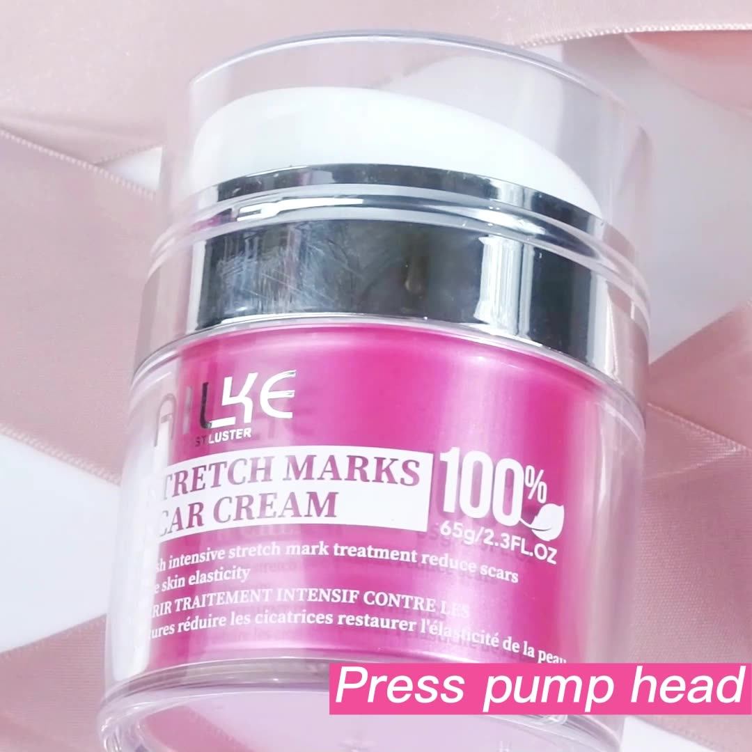 Black Skin Stretch Marks Reducer Skincare Cream Collagen Treatment