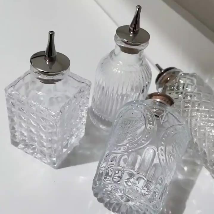 150ml Vintage Bitters Glass Bottle Buy Glass Vintage Bottle With Zinc