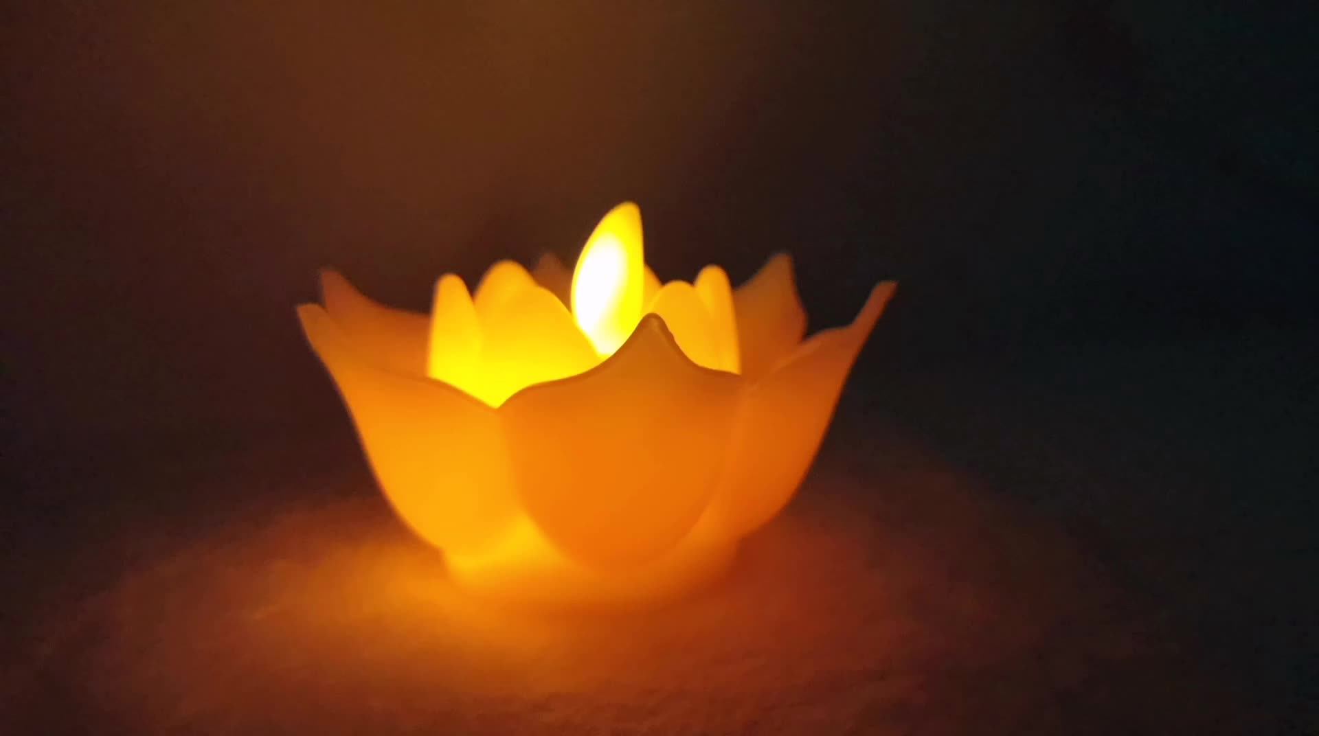 Wholesale Lotus Flower Shape Flower Led Birthday Candle Buy Lotus