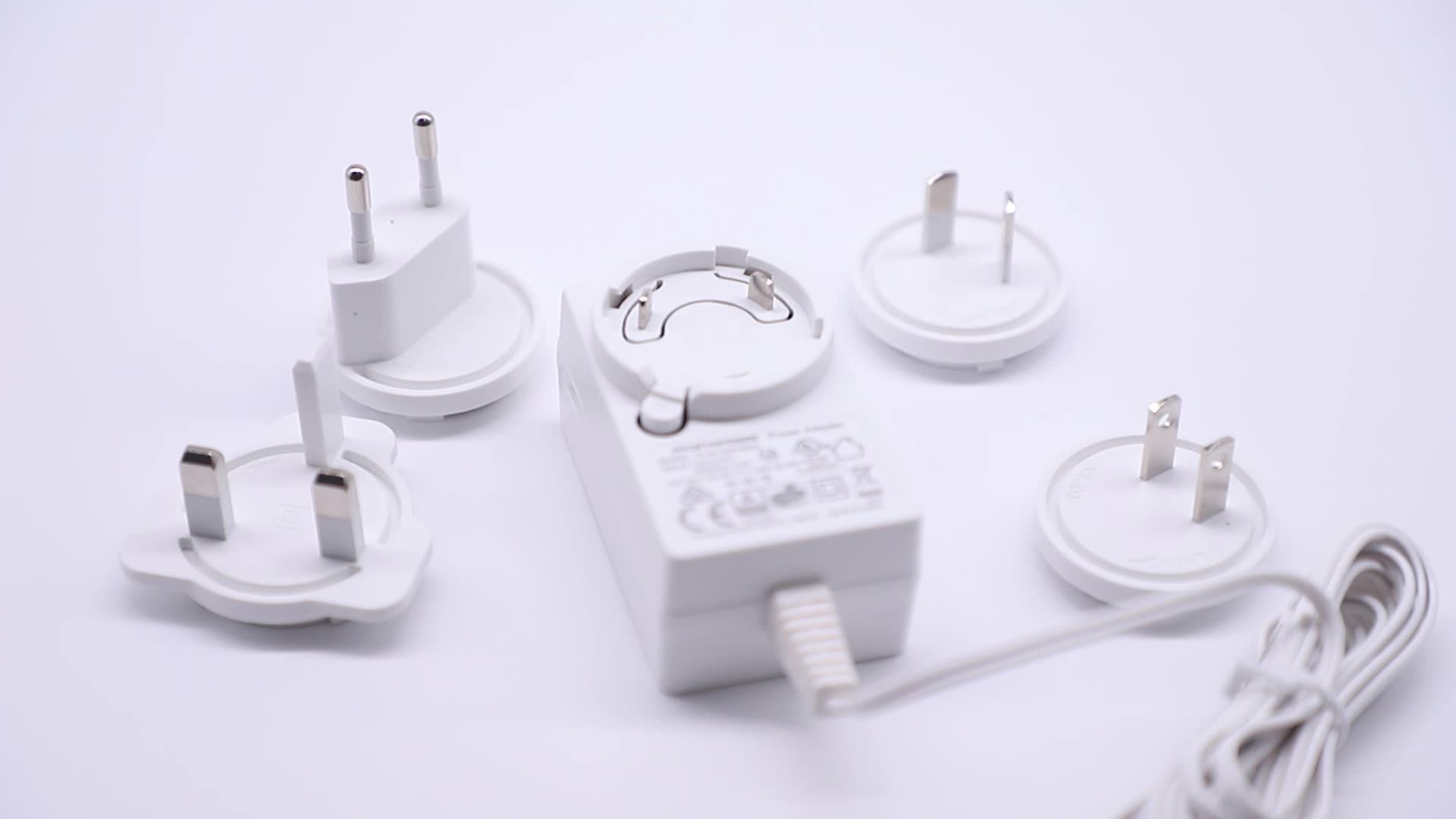 12v 3a Interchangeable Plug Power Adapter 15v 3.2a Switching Power