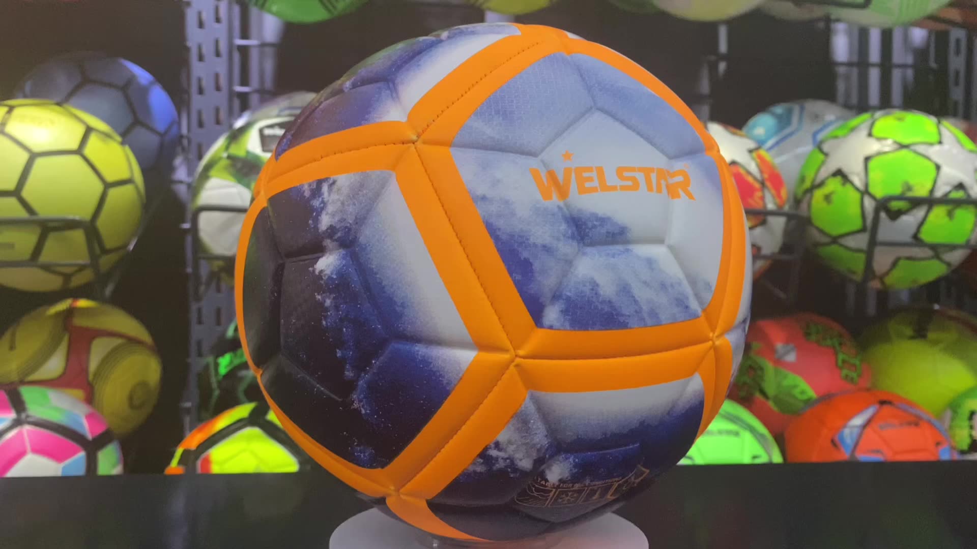 Welstar Brand Supplier Size 5 New Ball Soccer Ball Bulk Customized Logo