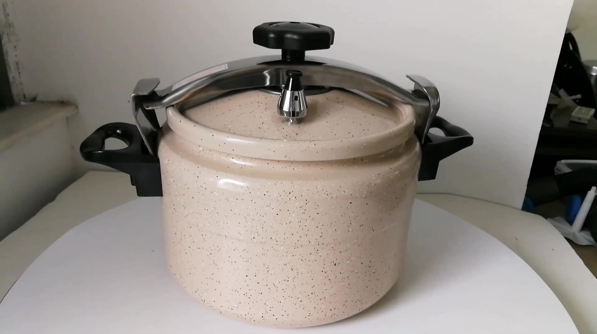 Msf373111l 28cm Marble Coating Aluminum Pressure Cooker With Saso