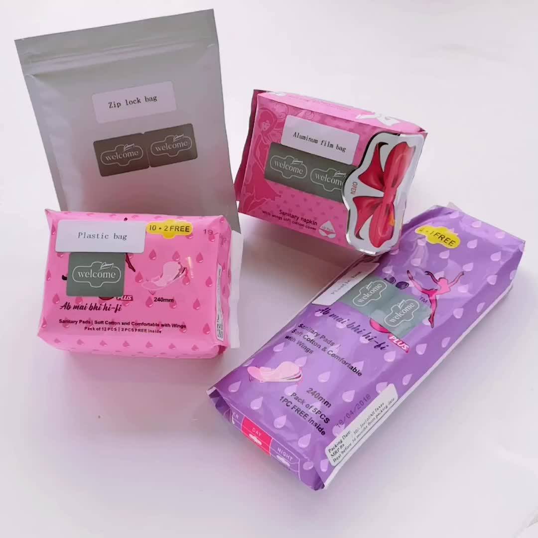 Xiamen Manufacturers In Kenya Sanitary Pad Bag For Women In Italy
