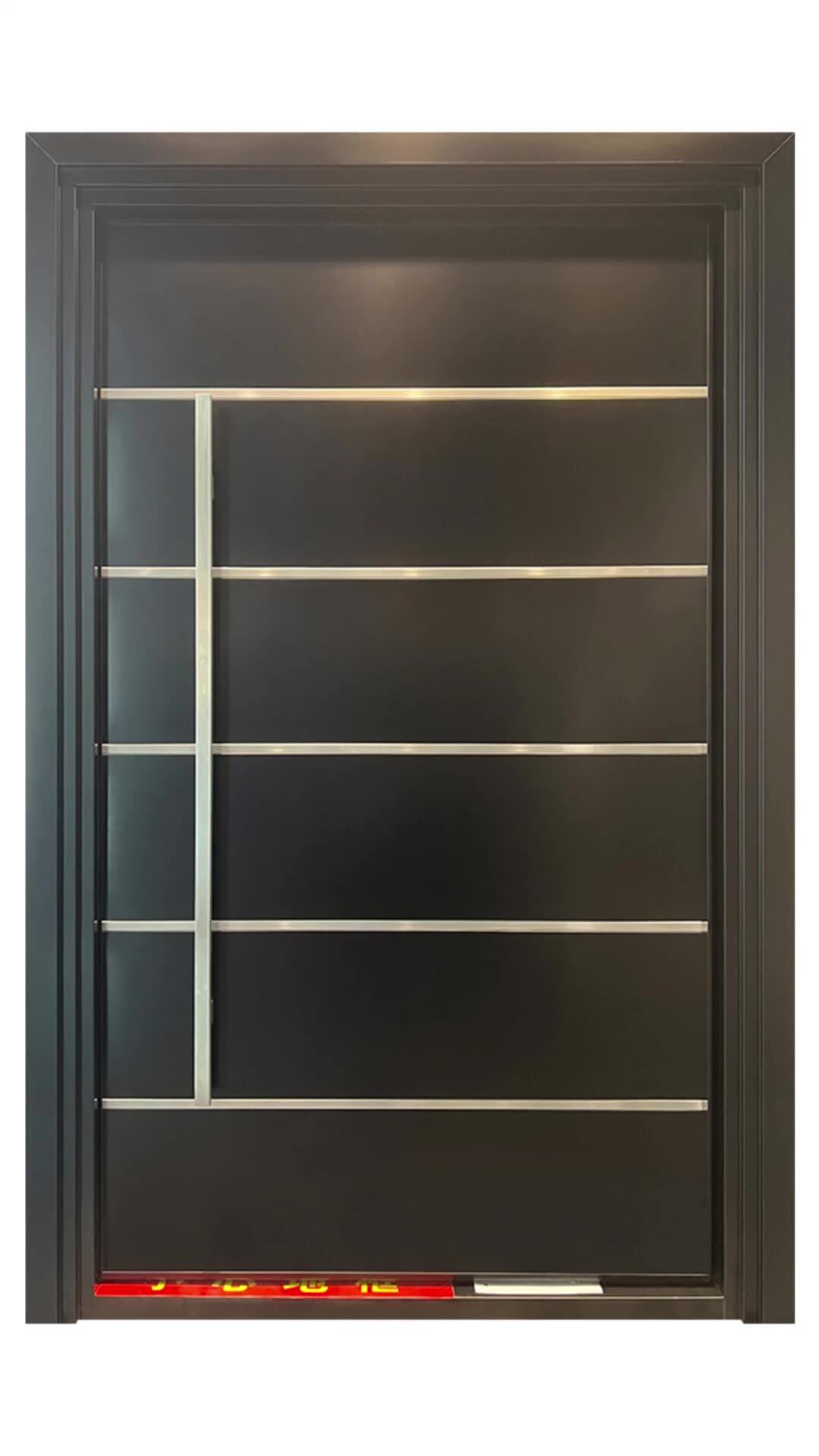 Italian Minimalist Design Luxury Royal Front Doors Stainless Steel