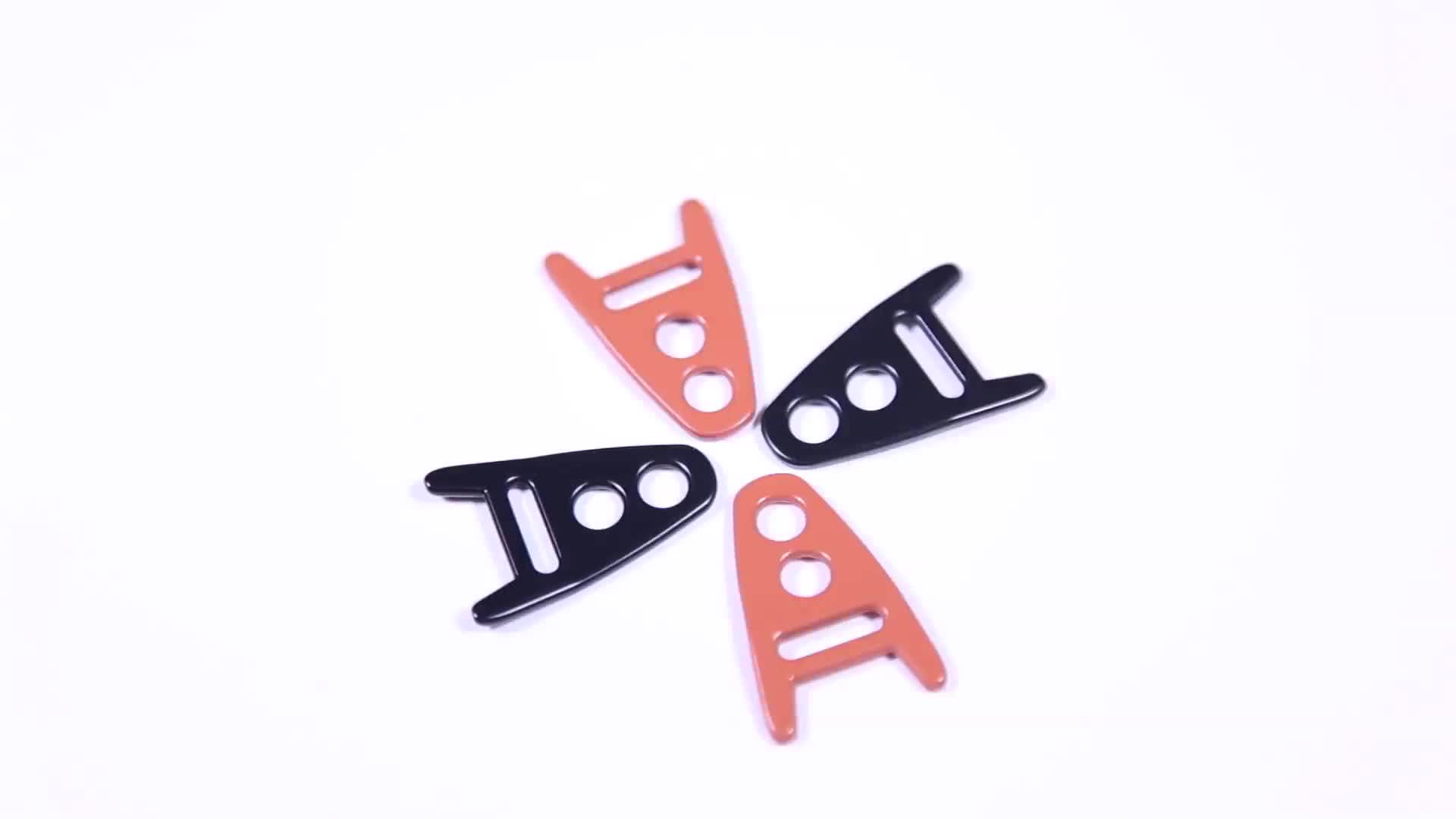 Custom Design Bags Logo Plate Backpack Metal Logo Tags Bag Metal Parts