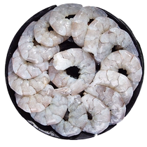 Sea shrimps freshly peeled freshly frozen extra-large green shrimps freshly frozen deveined shrimps prawns shrimps seafood