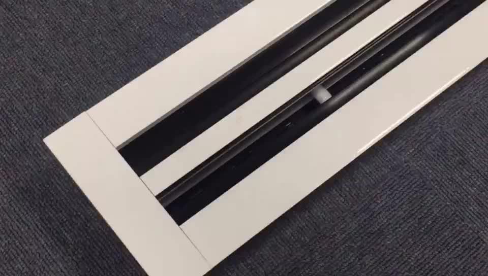 Linear slot diffuser