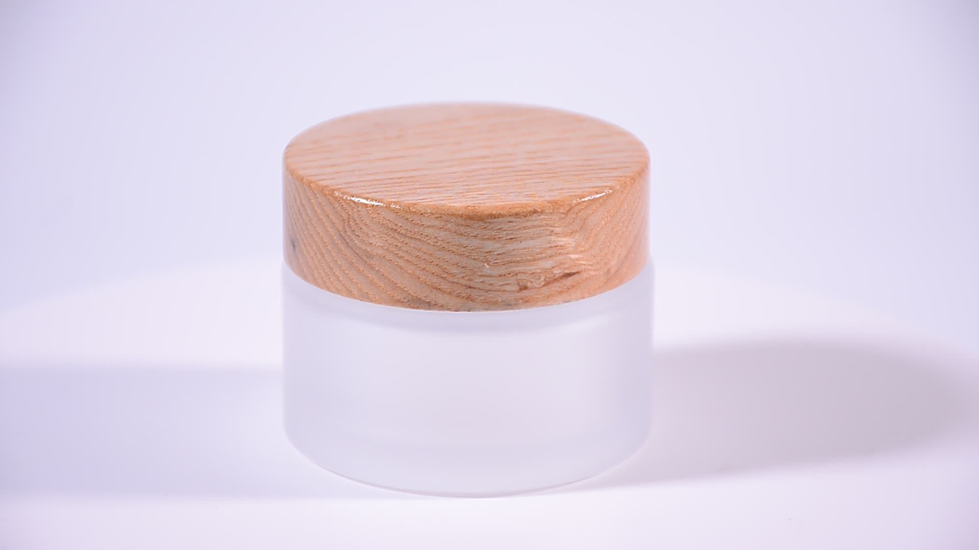 30 50 100 150ml Frosted Glass Cosmetic Jar Buy Glass Cosmetic Jar