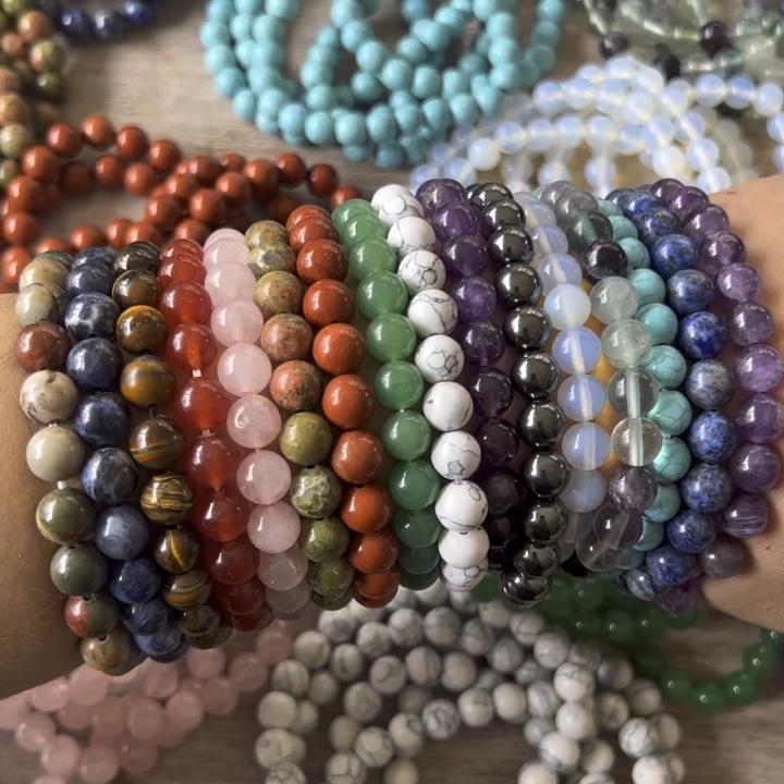 Wholesale Wholesale Natural Stone Quartz Crystal Beads Bracelets 6mm 8mm  10mm Agate Beads Handmade Gemstone Bracelets for Women and Men From  m.alibaba.com