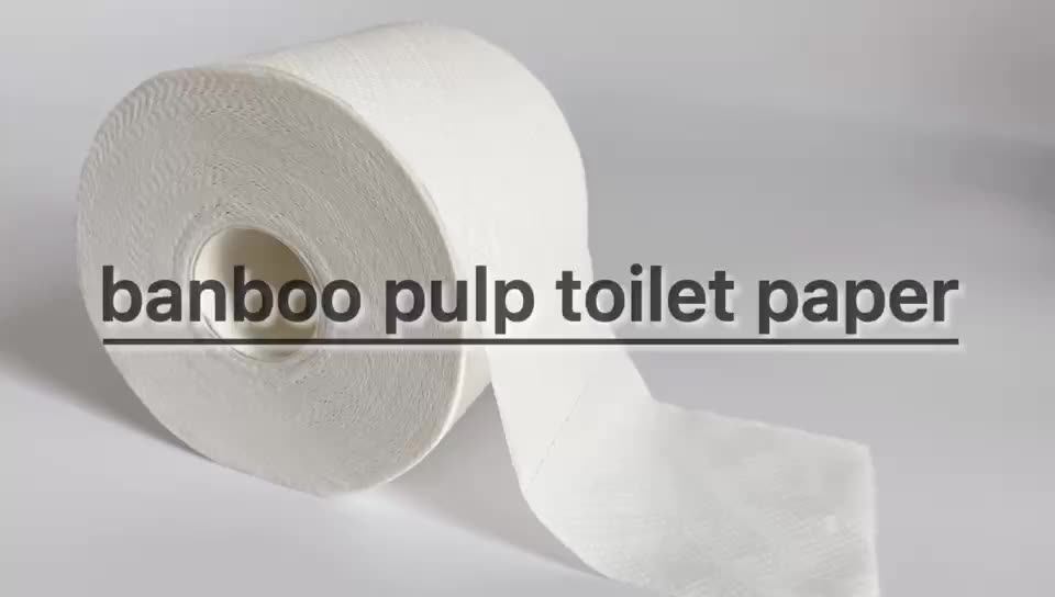 Eco Friendly Cheap Soft Toilet Paper Manufacturer Bleached Bamboo
