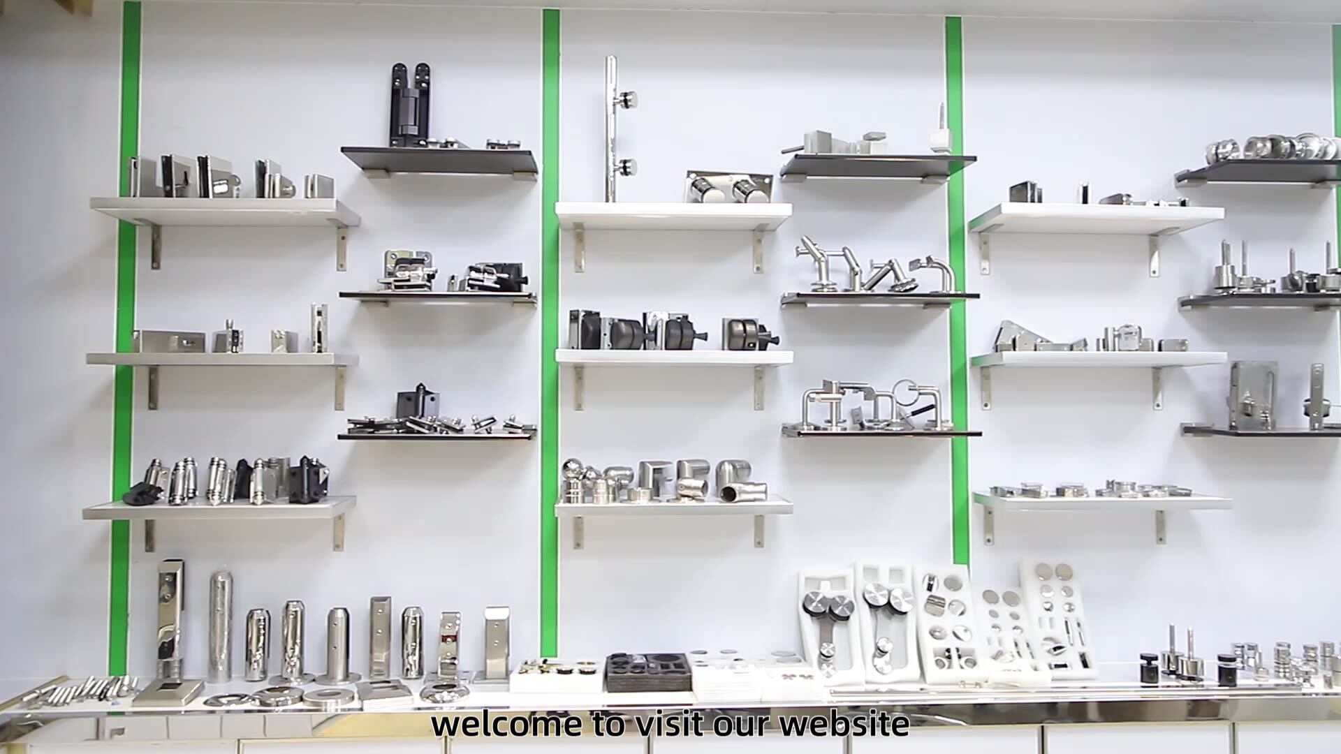 Frameless Glass Sliding Shower Door Hardware Sliding Door Fitting For 8