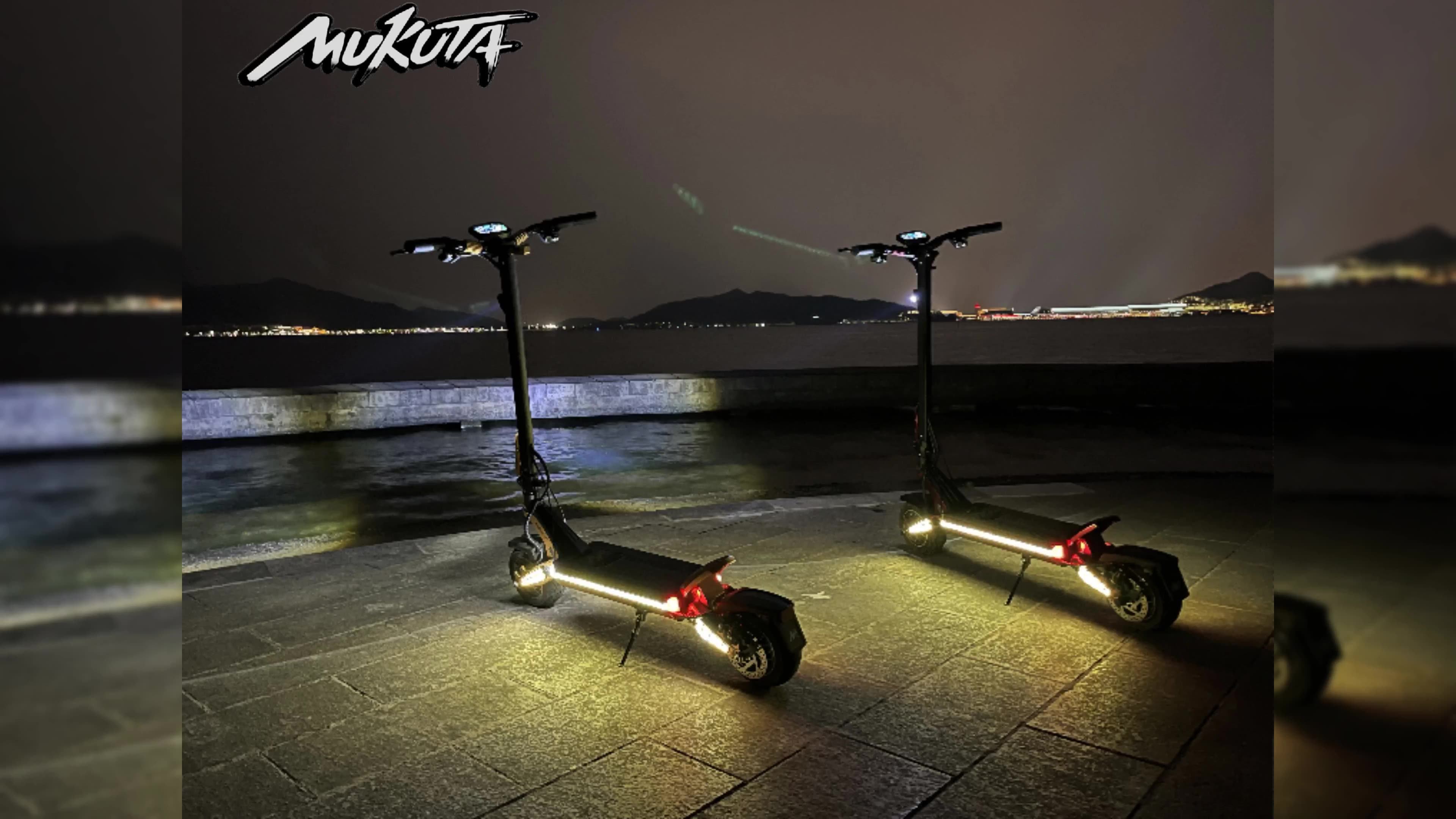Mukuta 9 Plus Cheap Electric Scooter 1600w Adults Long Range 9 Inch
