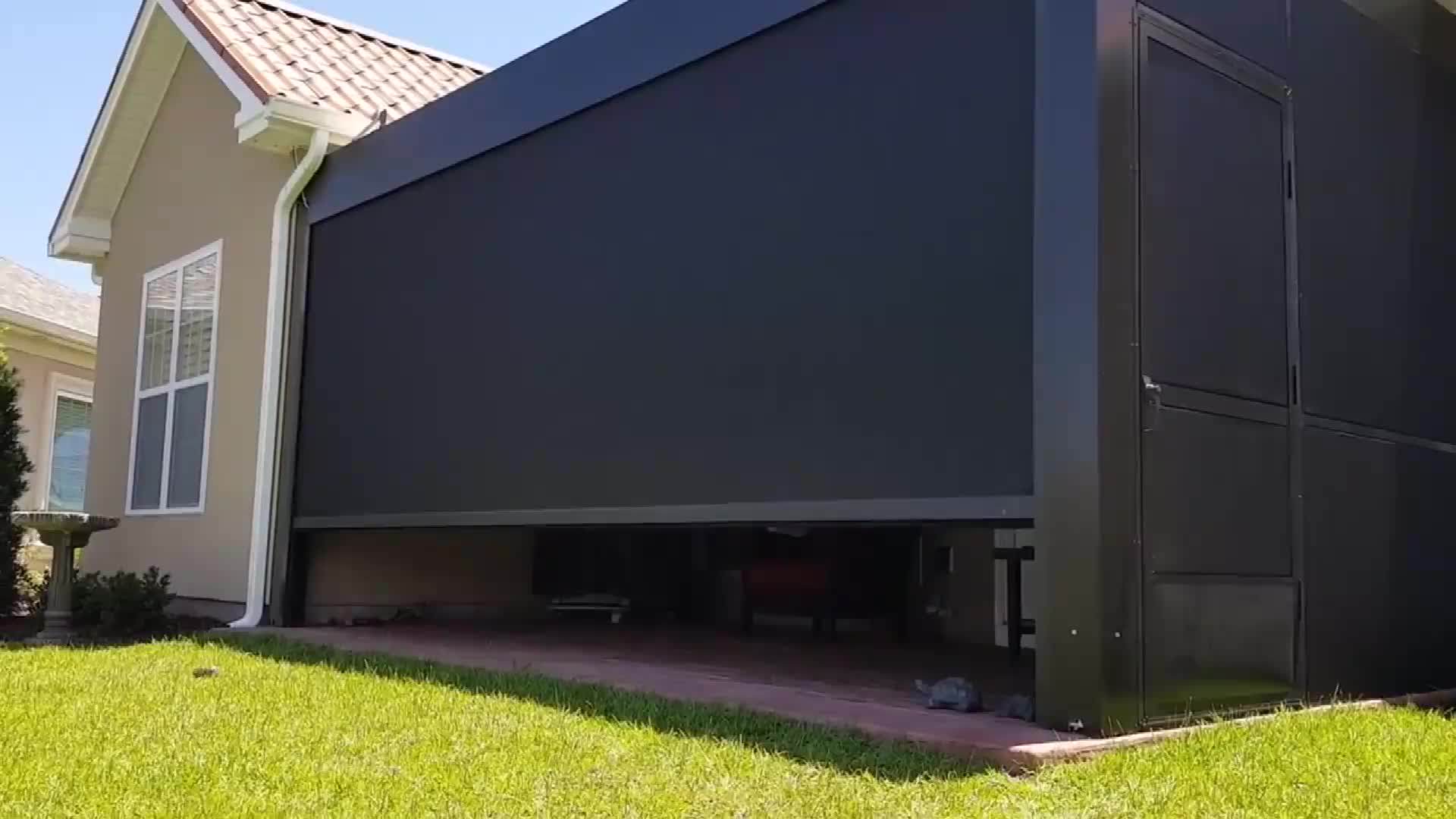 Aluminium Sun Shade Adjustable External Louver For Building And Window