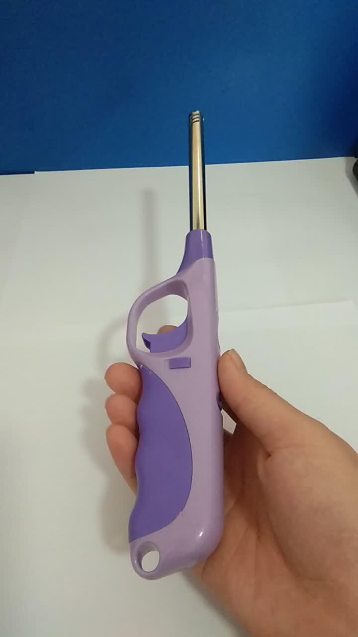 Hp602 Total New Plasma Gas Rechargeable Bbq Lighter Custom Long Gun