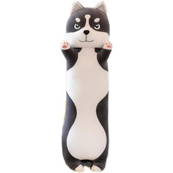 Toy plush Husky ນອນ pillow doll ງາມ Erha ຕຽງນອນ legged doll doll ສໍາລັບເດັກຍິງ