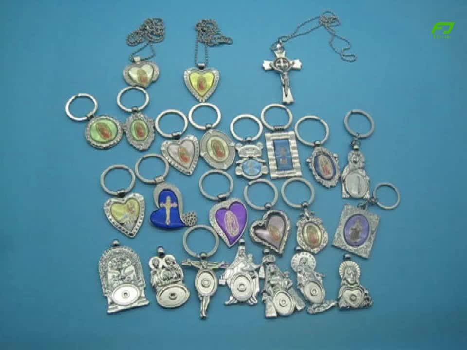 Custom Cheap Metal Catholic Religious Items In The Virgin Mary Jesus