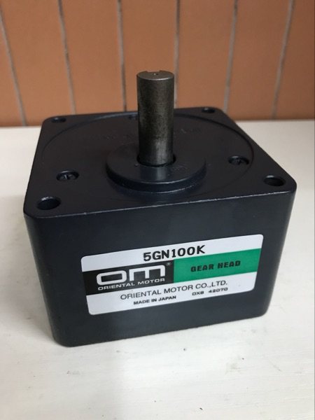 Japan Dongfang Electric 5GN100K reducer can be equipped with 40W motor disassembly spot