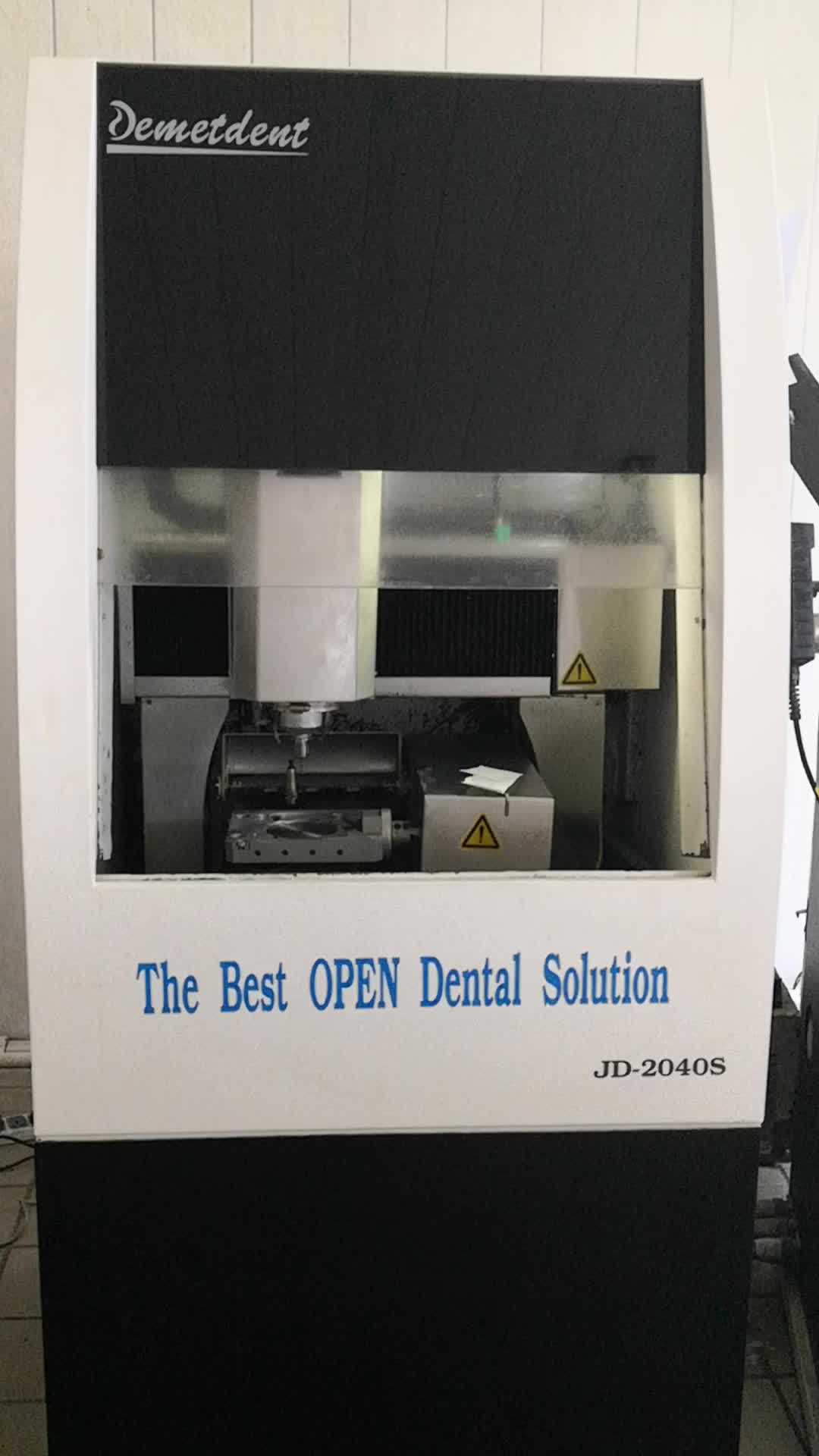 Dental Cad/cam Zirconia And Titanium Engraving Milling Machine For