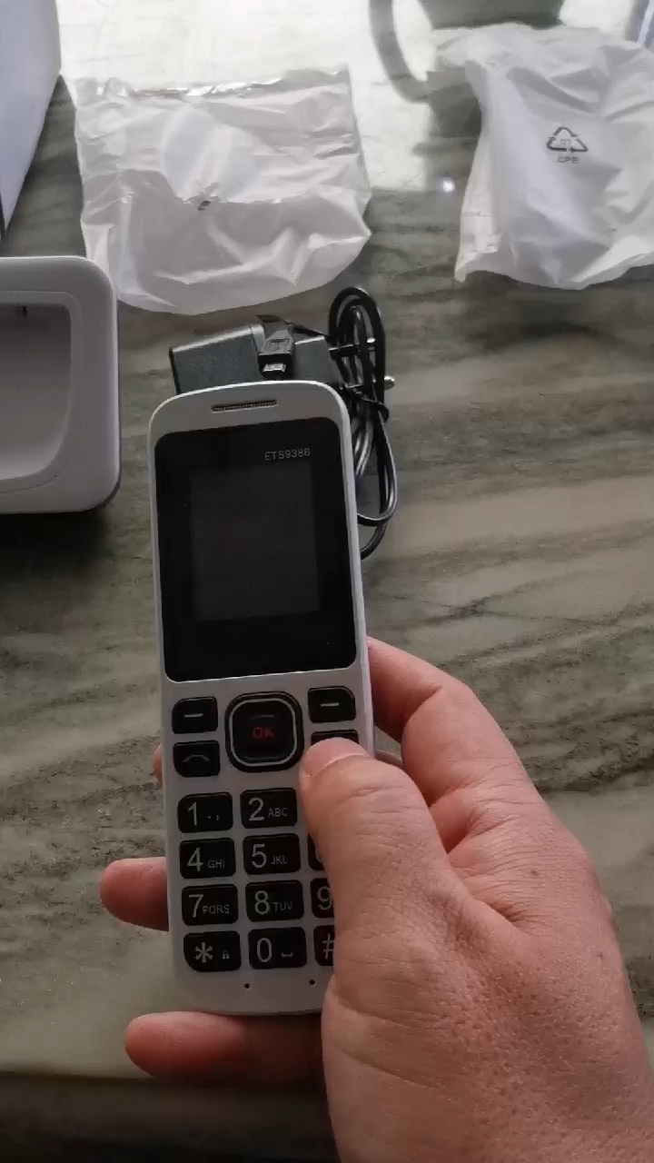 1 Sim Card Gsm Cordless Phone For Home/house/office Ets9388 Wireless Portable Telephone Buy