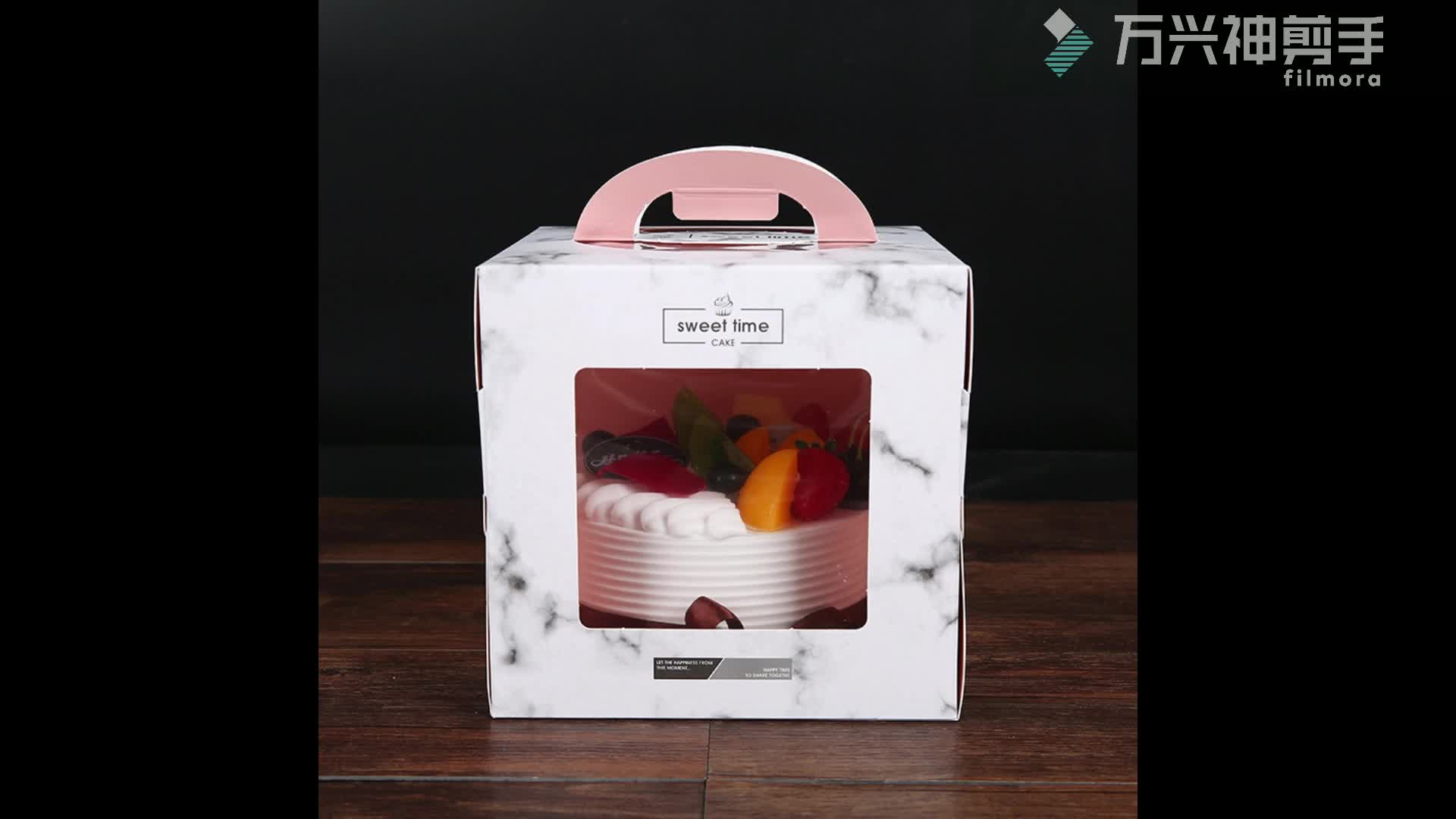 Professional Marble Box Cake Wedding Paper Tall Cake Box Buy Cake Box