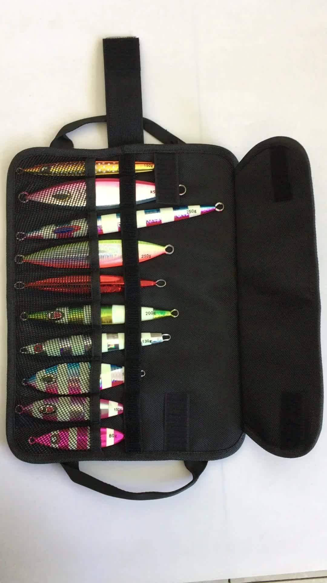 Funadaiko Portable Fishing Lure Bags Jig Bag Metal Jigging Lure Bag