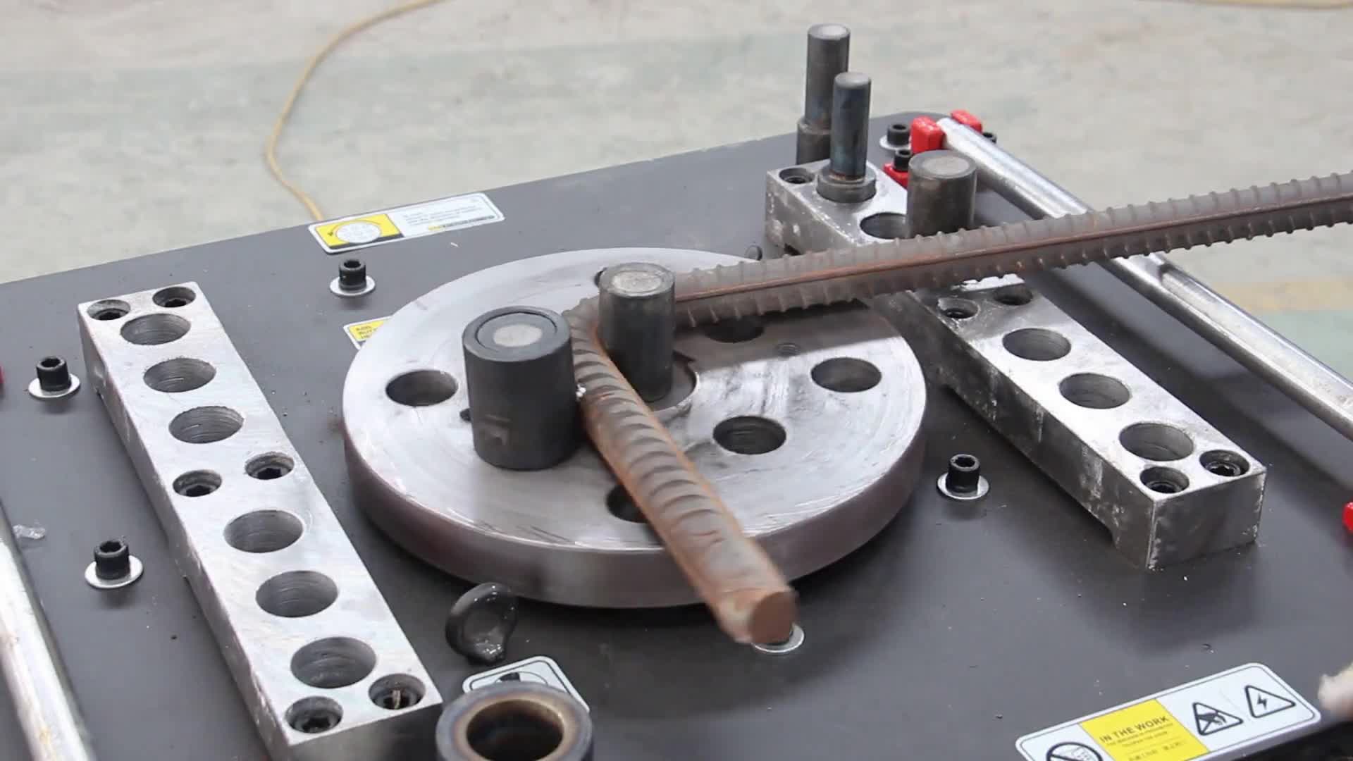 Hot Sell Rebar Bender Made In China With Angle Iron Bar Bending Machine Price Steel Bar Bender