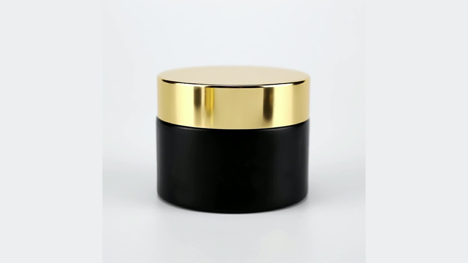 Download 15g Matte Black Glass Jars Cosmetic Cream With Gold Cap Essential Oil Bottle Glass Bottle Skincare Packaging Buy Jars Cosmetic Cream Amber Glass Jar Cosmetic Glass Jar Glass Packaging Eye Cream Jar