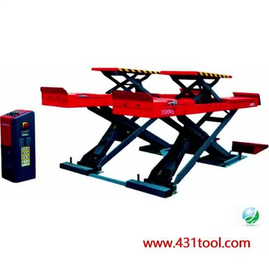 Ce Launch Tlt830wa Wheel Alignment Scissor Lift Used Car Lifts For Sale