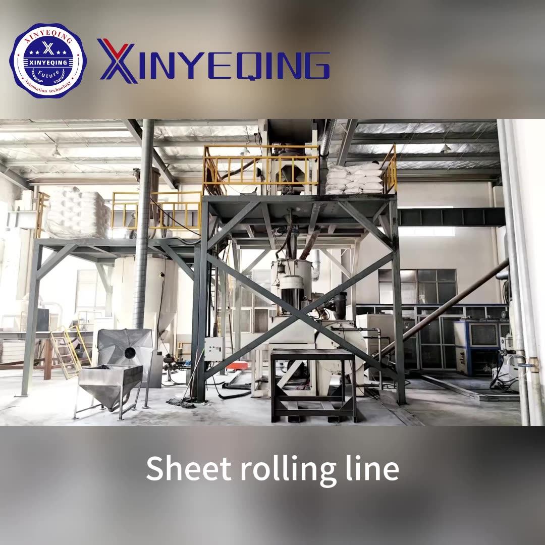 Pvc Rigid Thin Sheet Film Extrusion Production Line Pvc Stretch Film