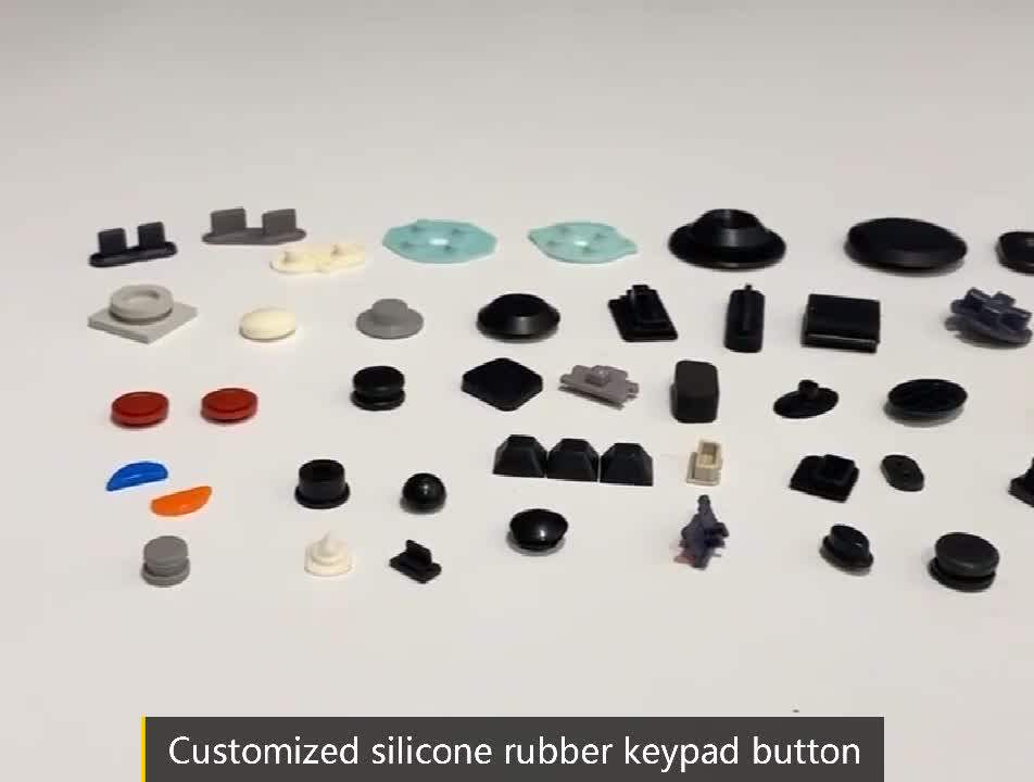 Heat Resistant Microwave / Laptop Silicone Rubber Push Button Covers