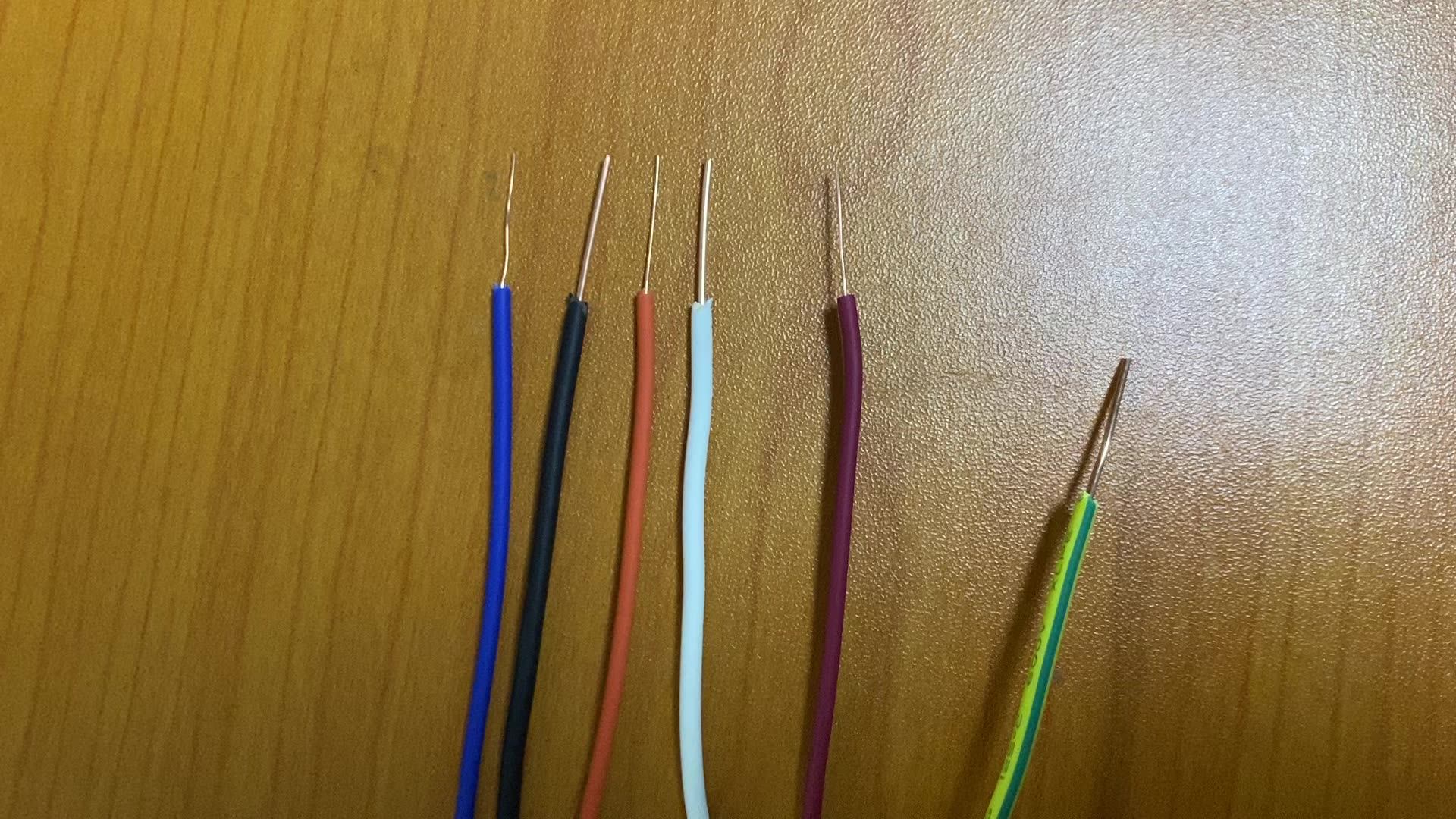 Bv 1mm2 1 Sq 17awg Gauge Solid Single Core Copper Waterproof Insulation