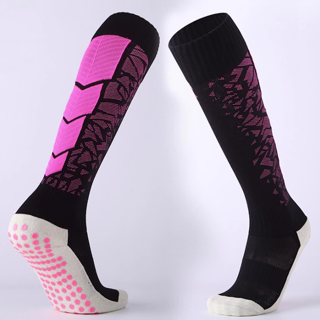 Athlete Grip Antislip Soccer Sock Medias De Futbol Knee High