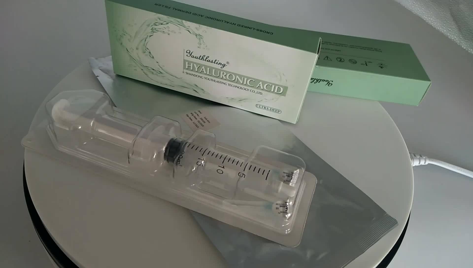 Hyaluronic Acid Gel Ultra Deep Dermal Injections 10ml 20ml Filler For