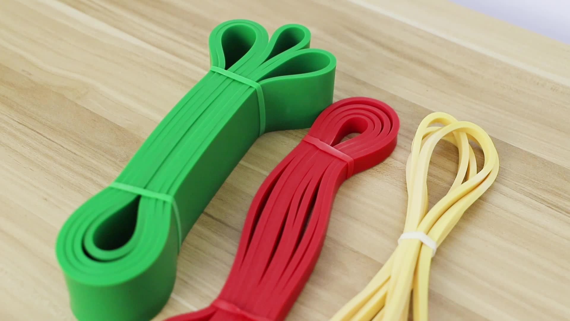 100 Latex Custom Printed Big 5 Resistance Bands Pull Up Rubber Band