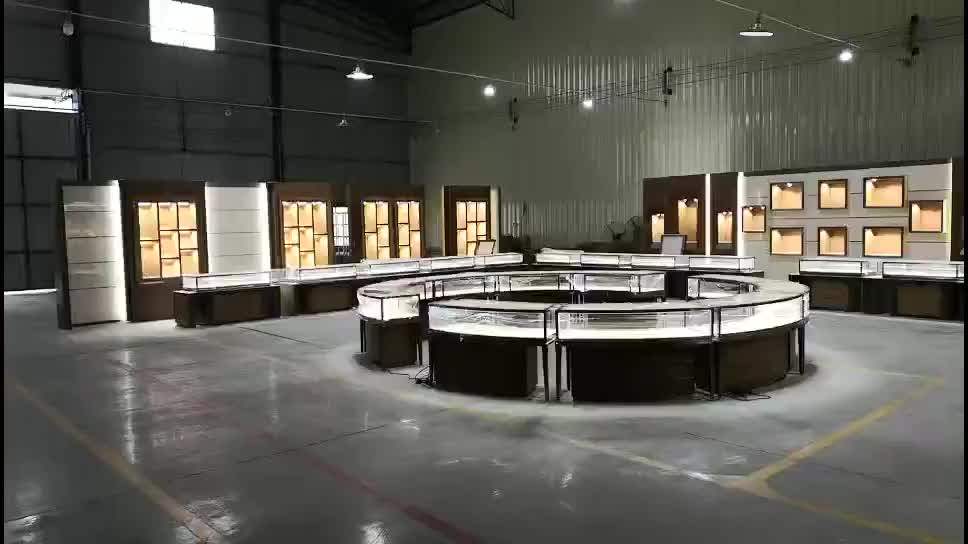 High End Vitrine Bijou Used Jewelry Shop Display Glass Jewelry