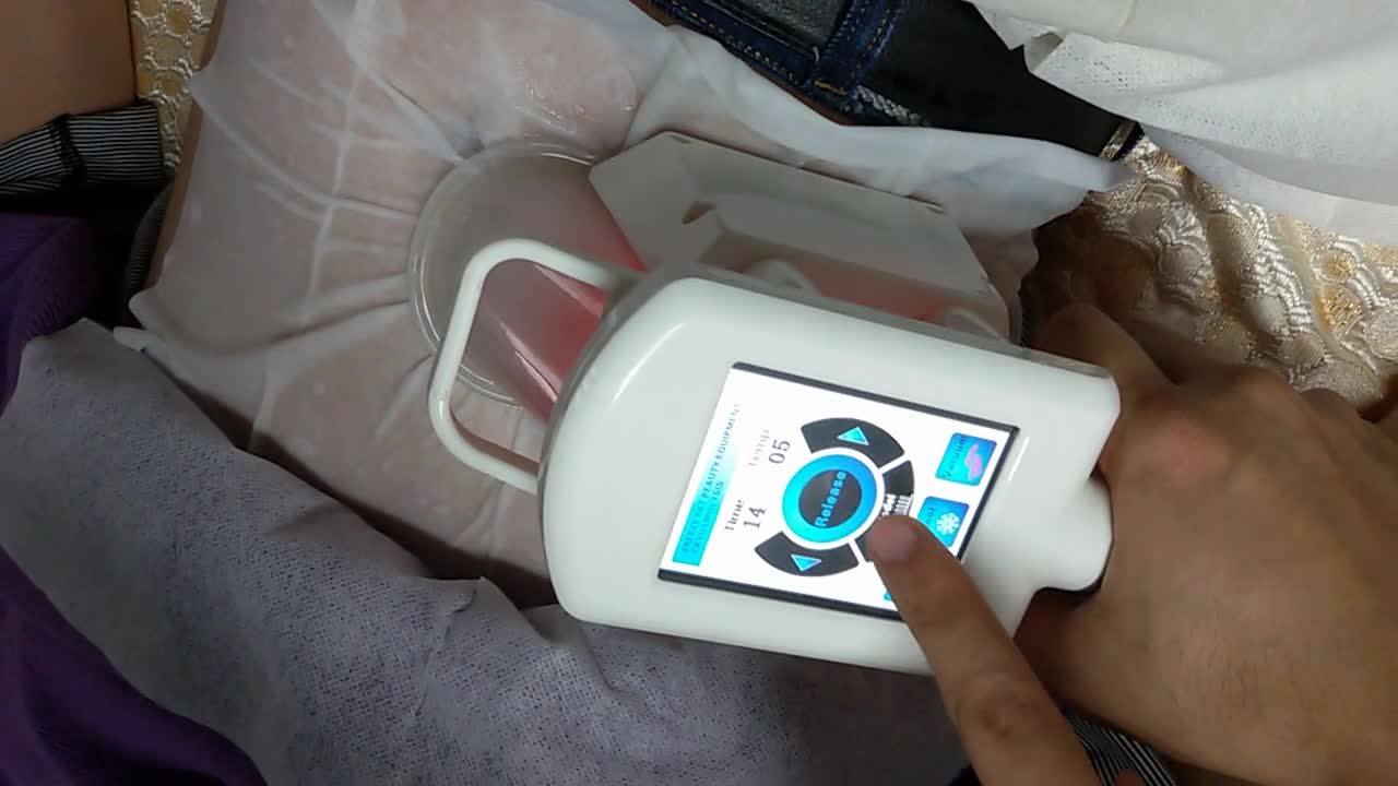 Two Handles Vacuum Therapy Fat Removal Cellulite Massage Roller Machine