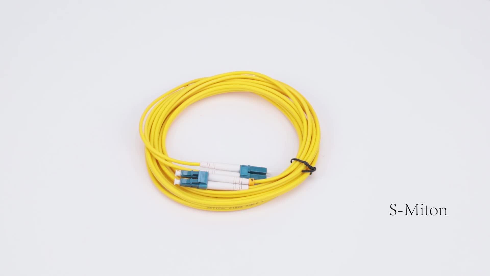 Kabel Patch Lc Ke Lc,Kabel Serat Optik Mode Tunggal 2 Core - Buy Lc ...