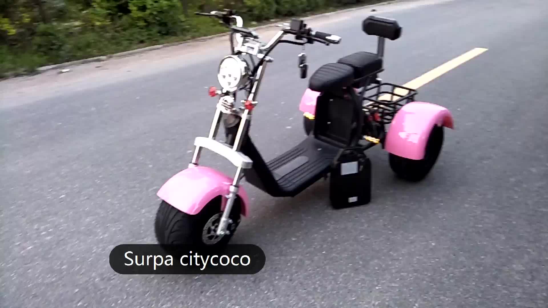 Citycoco 2000w трехколесный