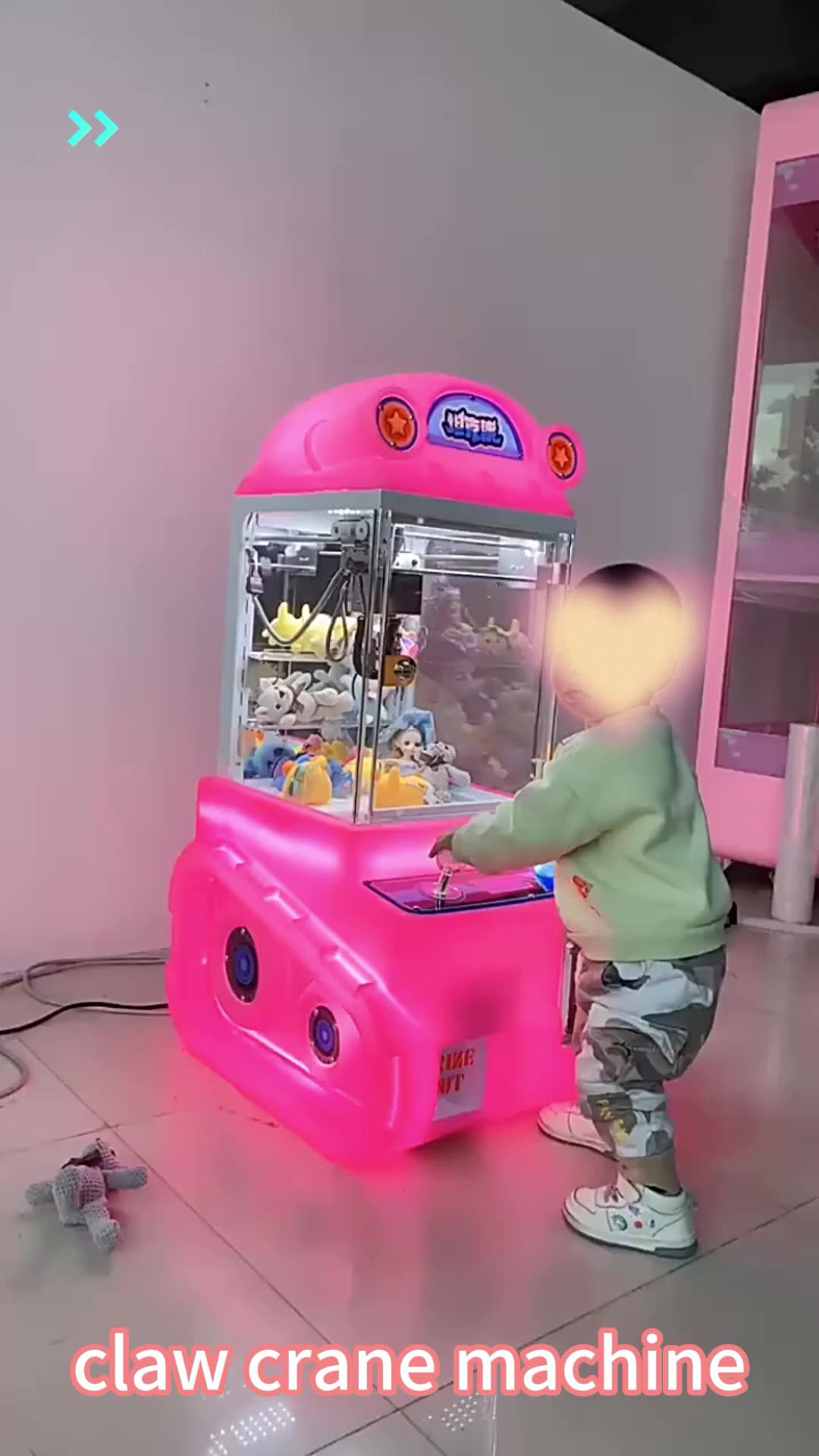 Banana Land Manufacture Wholesale 35inch Mini Toy Claw Machines For