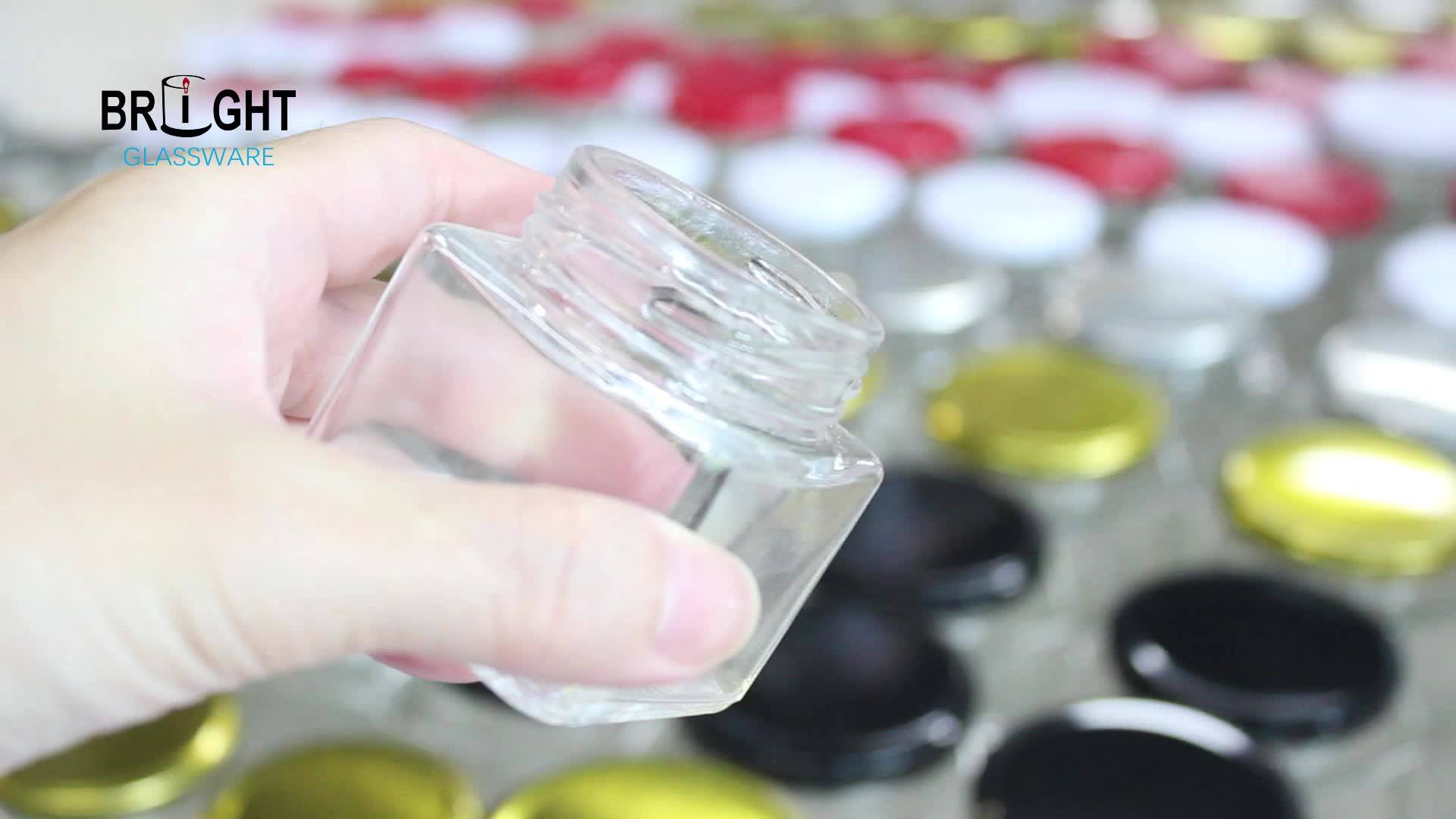 Wholesale Various Sizes Mini Round Shape Glass Jam Jelly Glass Jar With