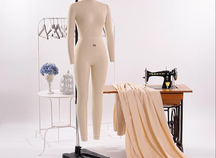 Dummy Female Full Body Adjustable Dress Form Tailoring Us Size