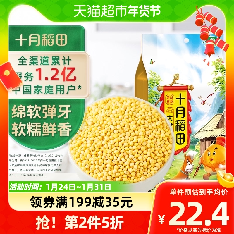October Inada rhubarb rice 1kg Northeast rhubarb rice glutinous rice sticky yellow rice glutinous millet 5 Gu cereals-Taobao