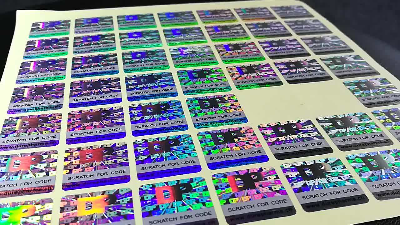 3d Lenticular Raised Silicone Heat Transfer Hologram Sticker Sheet