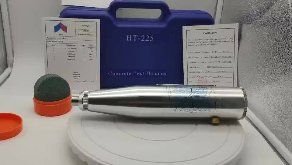Rebound Hammer Ht225 Beton Hammer Test Civil Engineering Equipment