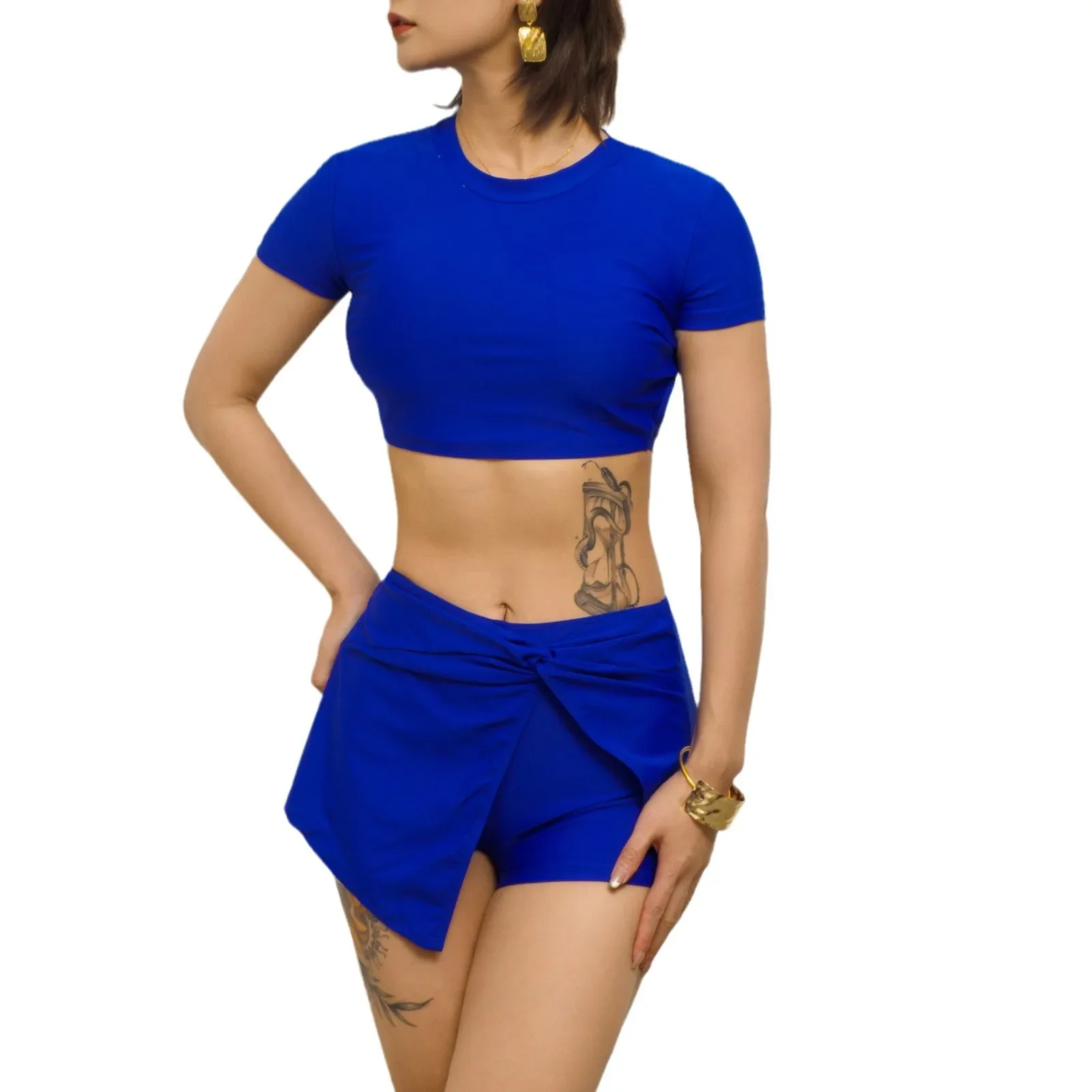 (Кросс-граничная торговля), купальник, короткий разрез Sexy Tank Top, европейский стиль