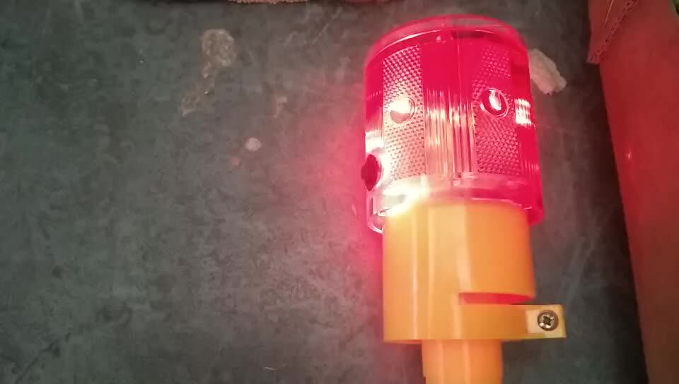 Building Construction Safety Device Tower Crane Solar Warning Light