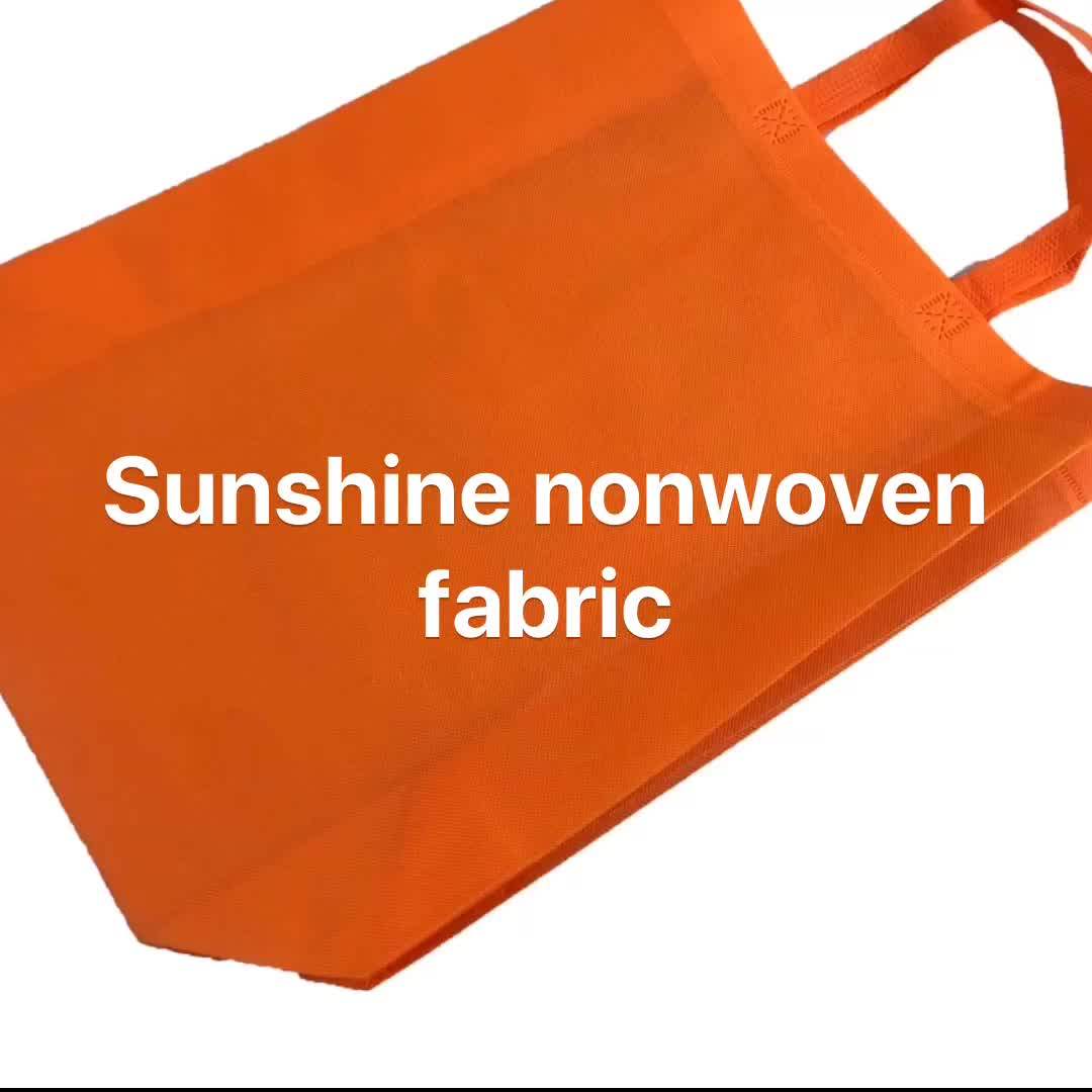 High Quality Customized Various Color Plain D Cut Nonwoven Bags,Die