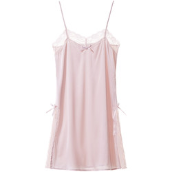 rosetree lace suspender nightgown ແມ່ຍິງ summer ຂະຫນາດນ້ອຍສີຂາວເຕົ້ານົມ sexy ບໍລິສຸດ lust ກ້ອນ pajamas