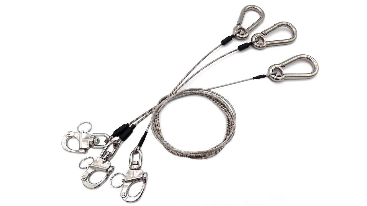 Hanging Galvanized Steel Wire Rope With Simplex Hook Buy Galvanized